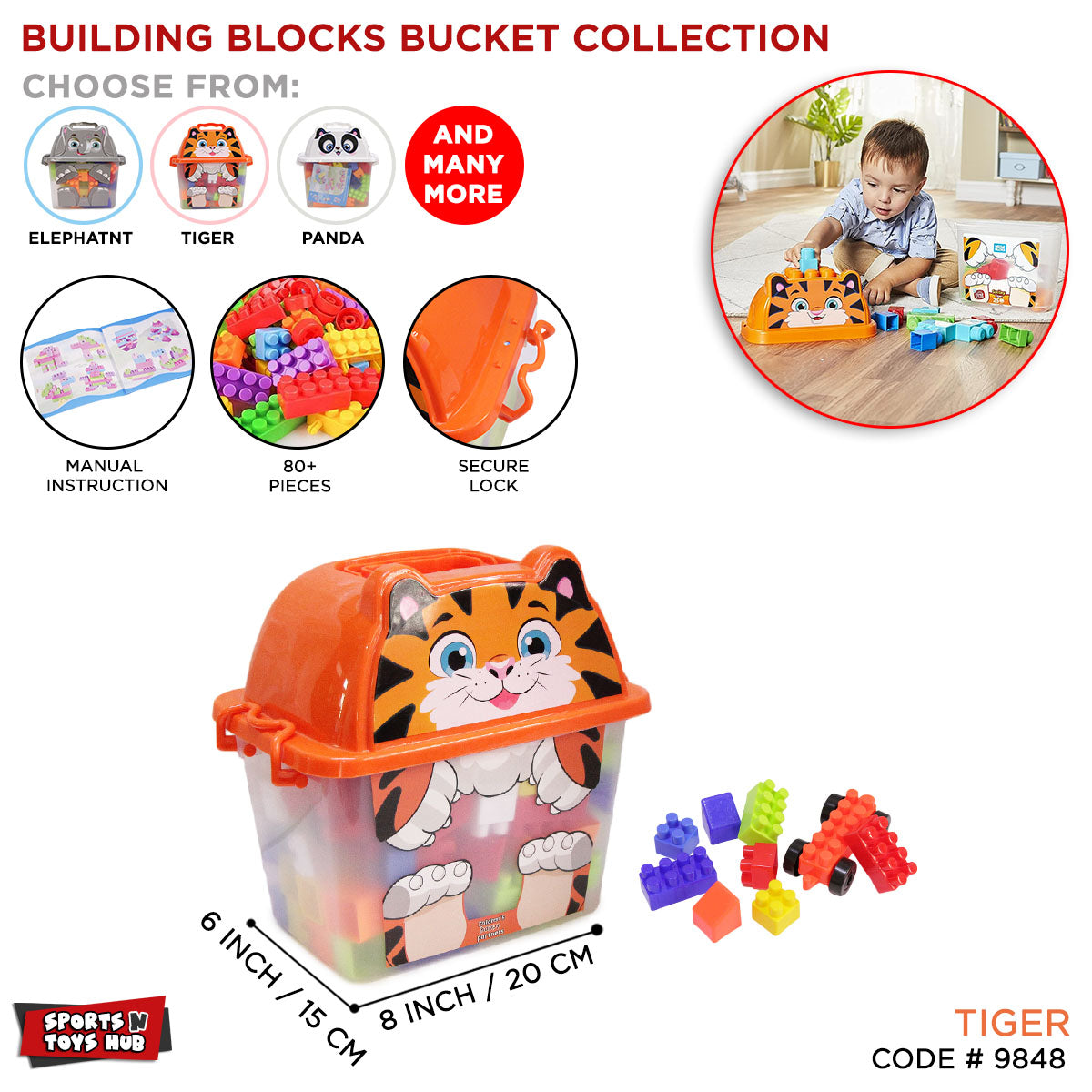 Building Blocks Bucket Collections