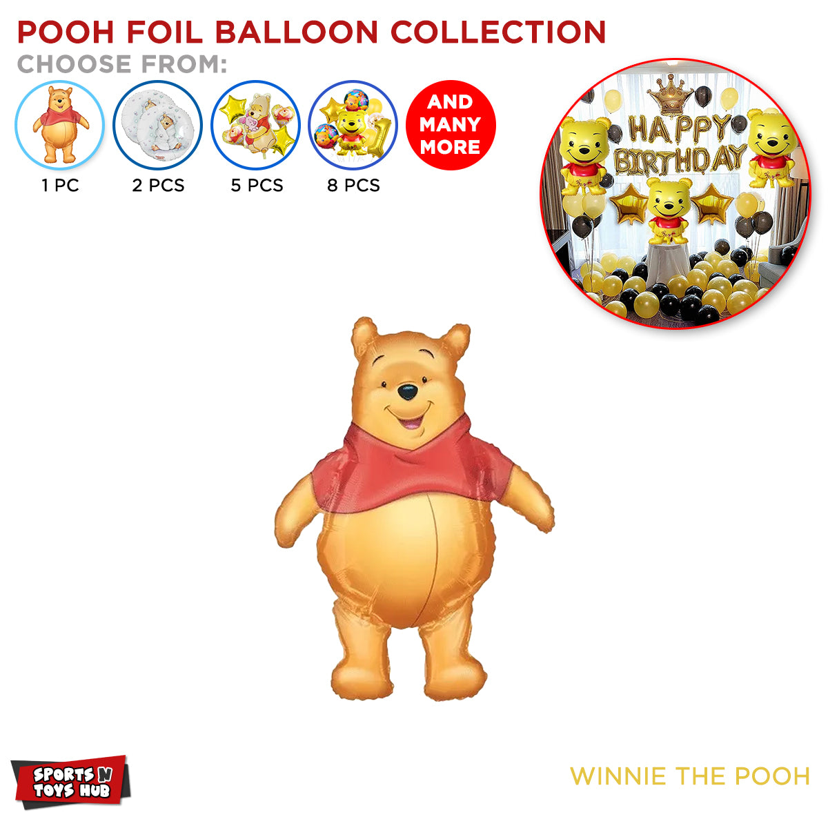 Win-nie The P_o_o_h Foil Balloon