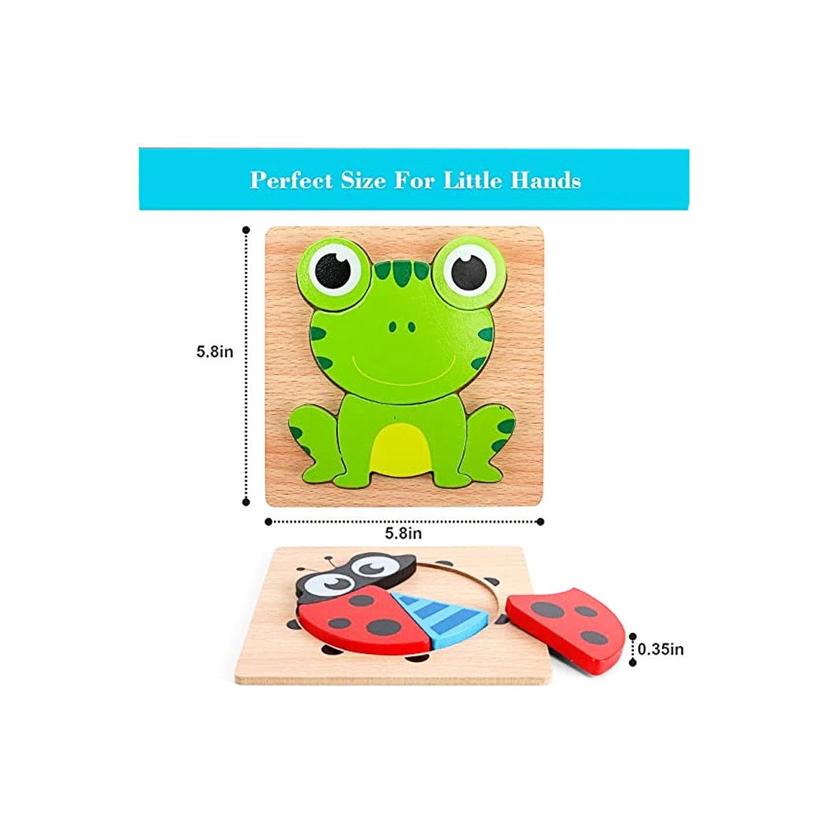 Wooden Jigsaw Puzzle - Puzzle Board