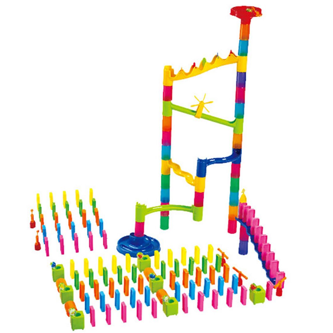 Maze Ball Domino Railway Playset Toy