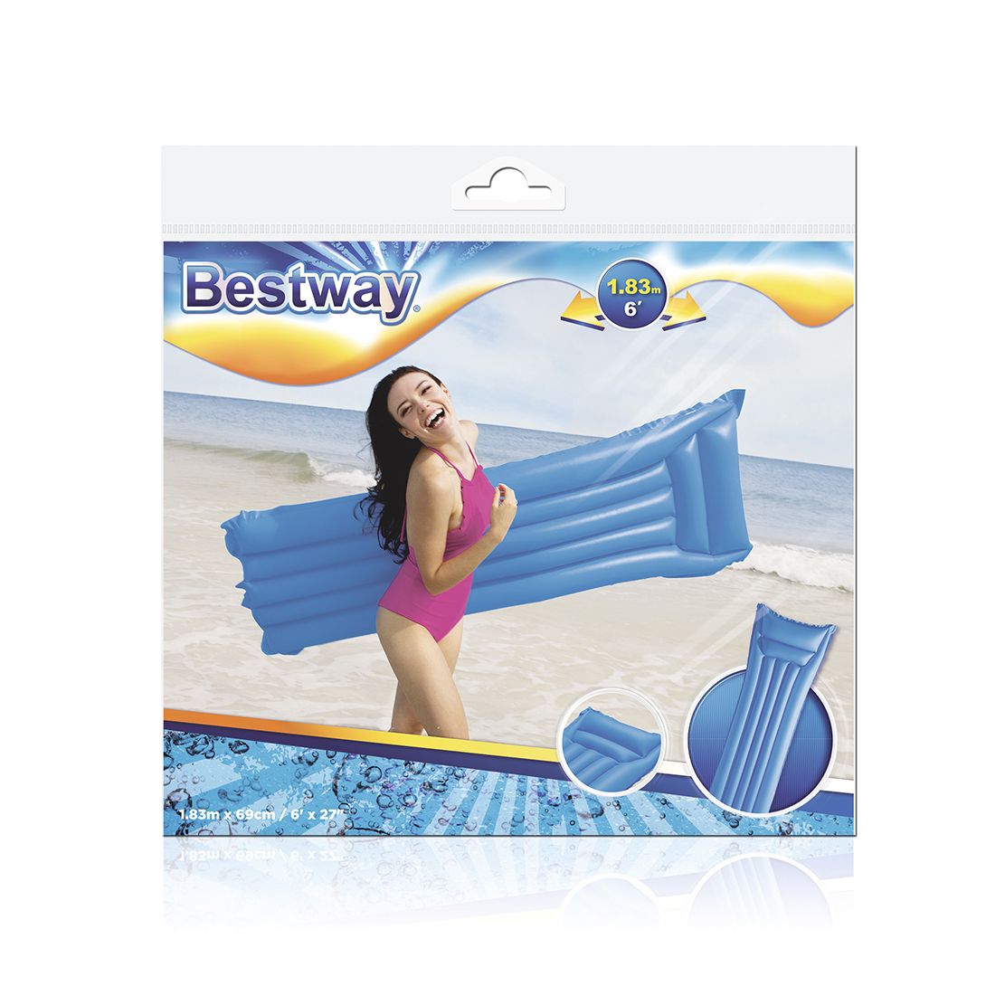 Bestway 6 FT Inflatable Matte Finish Swimming Pool Air Mat - 44007