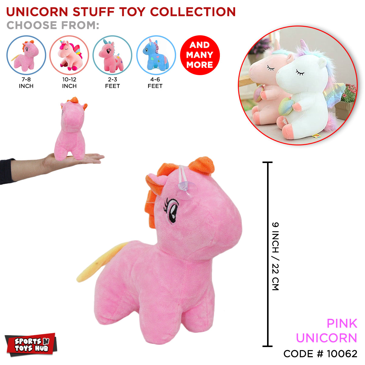 Unic0rn Stuffed Toys Collection