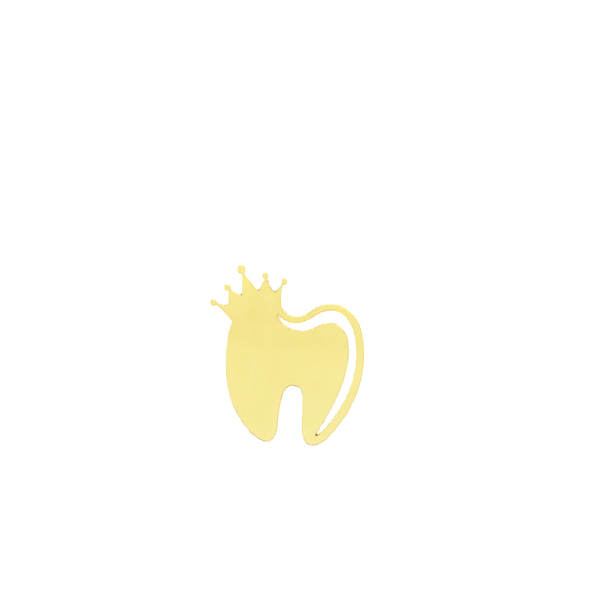 My Tooth Tag Style Acrylic Cake Topper - Pack Of 6