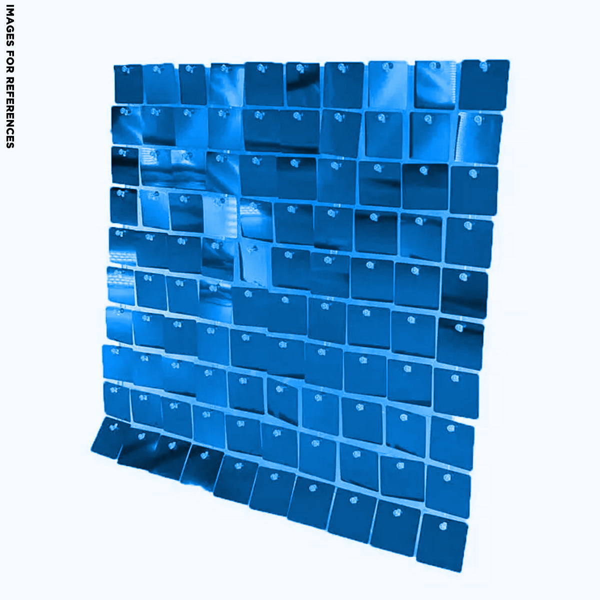 Shimmer Wall Panels - Blue