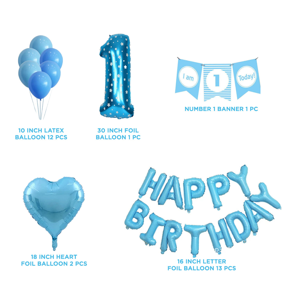 First Happy Birthday Theme Set
