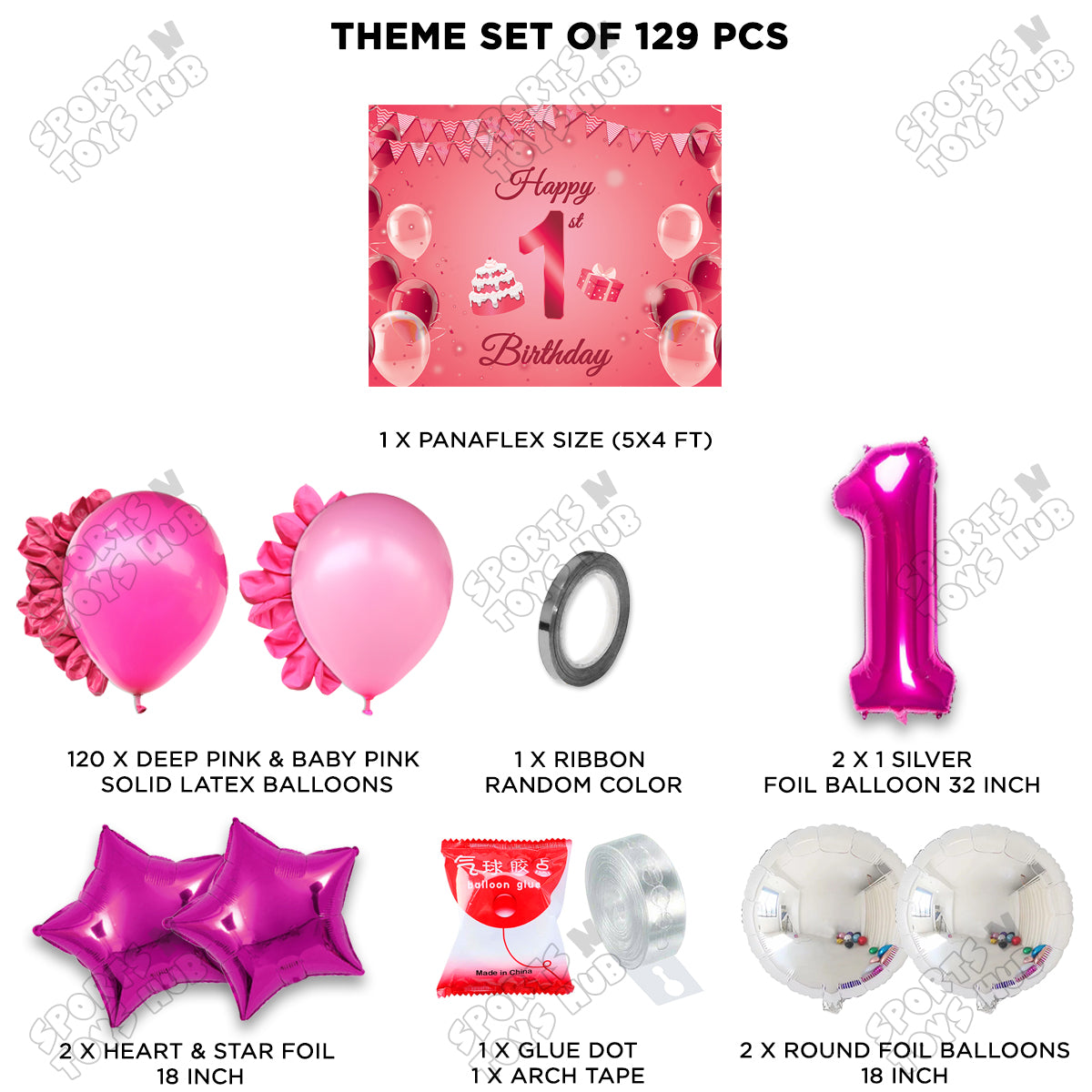 First Birthday Panaflex Theme Collection