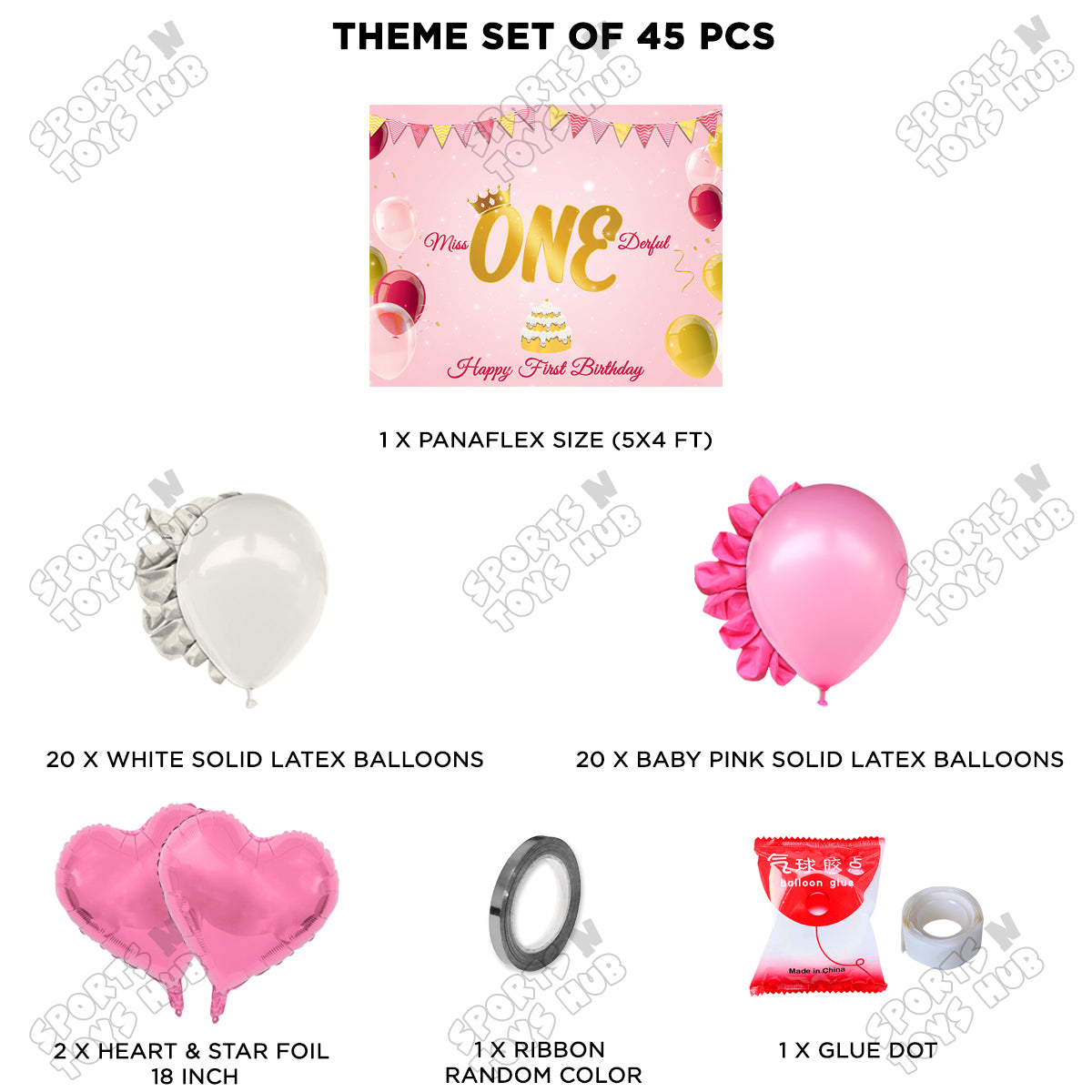 Mr & Miss One Derful Panaflex Theme Collection