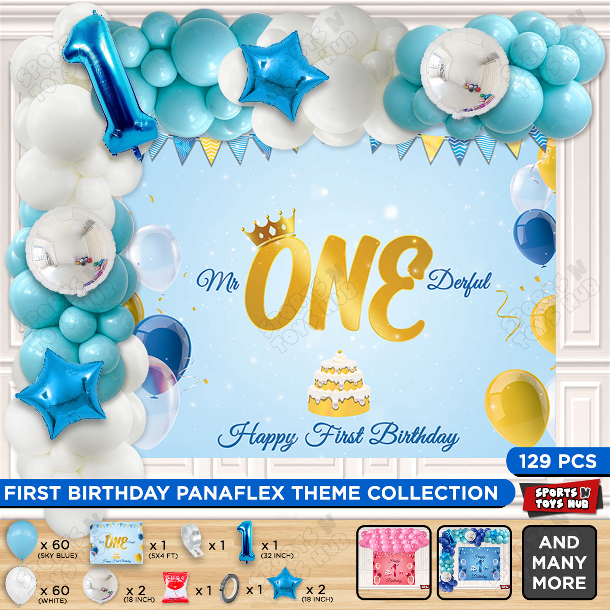 Mr & Miss One Derful Panaflex Theme Collection