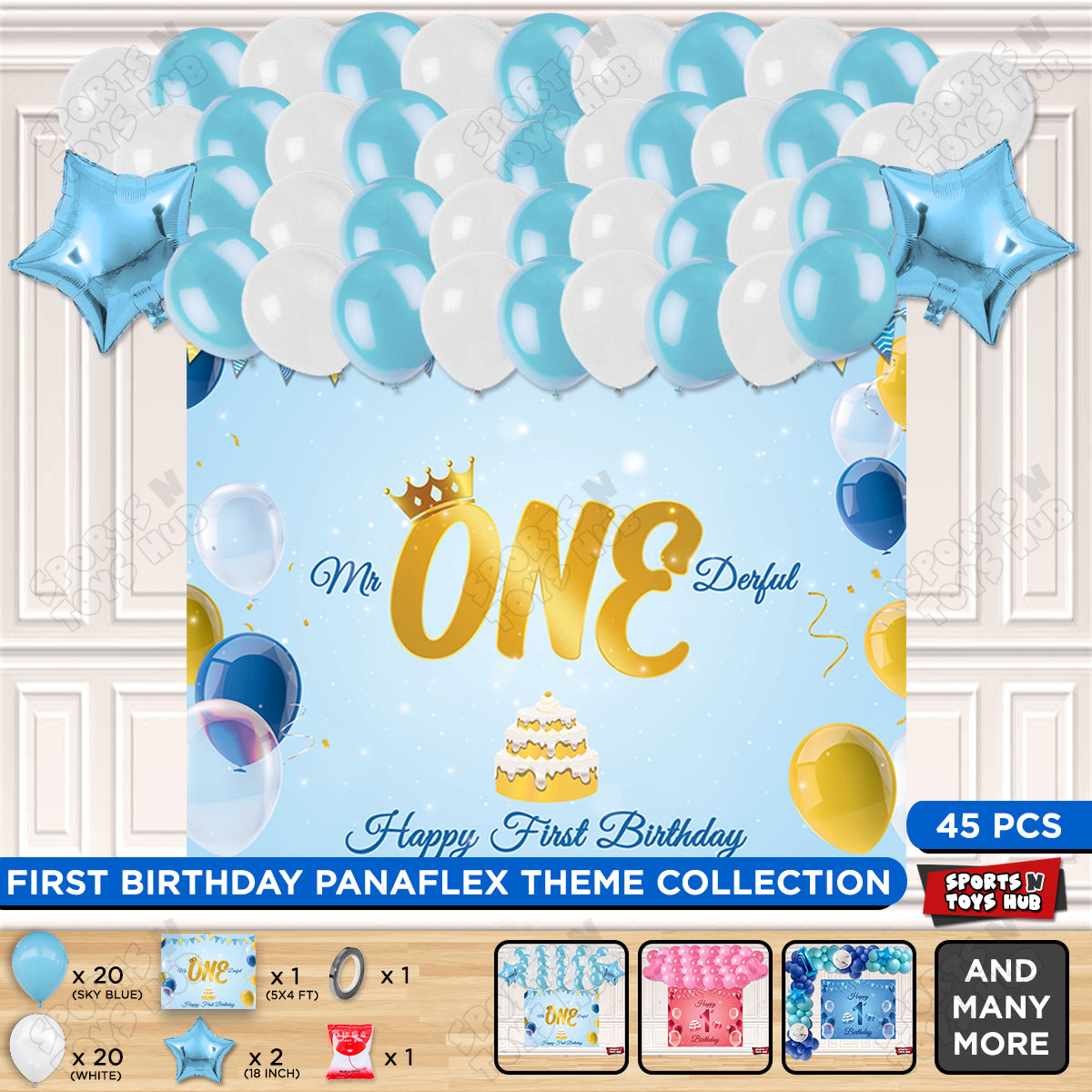 Mr & Miss One Derful Panaflex Theme Collection
