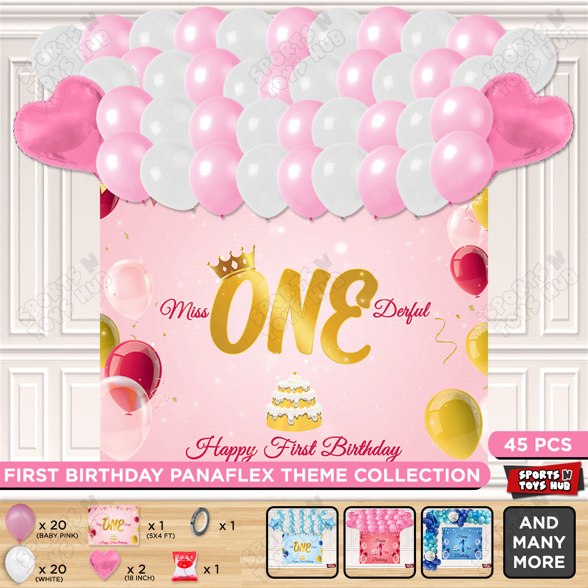 Mr & Miss One Derful Panaflex Theme Collection
