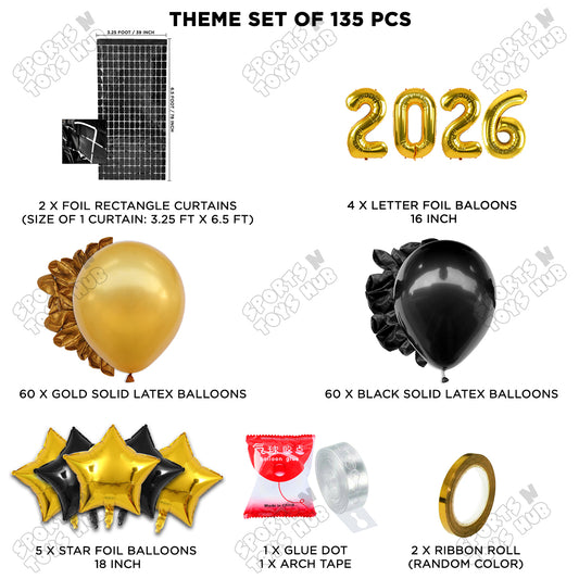 16 Inch - 2026 Number Theme Collection