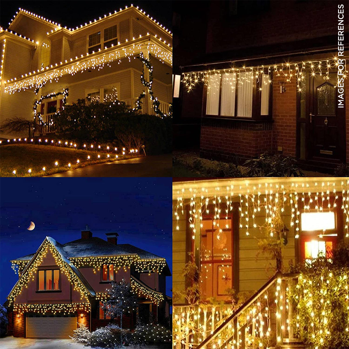 Icicile LEDs Fairy String Curtain