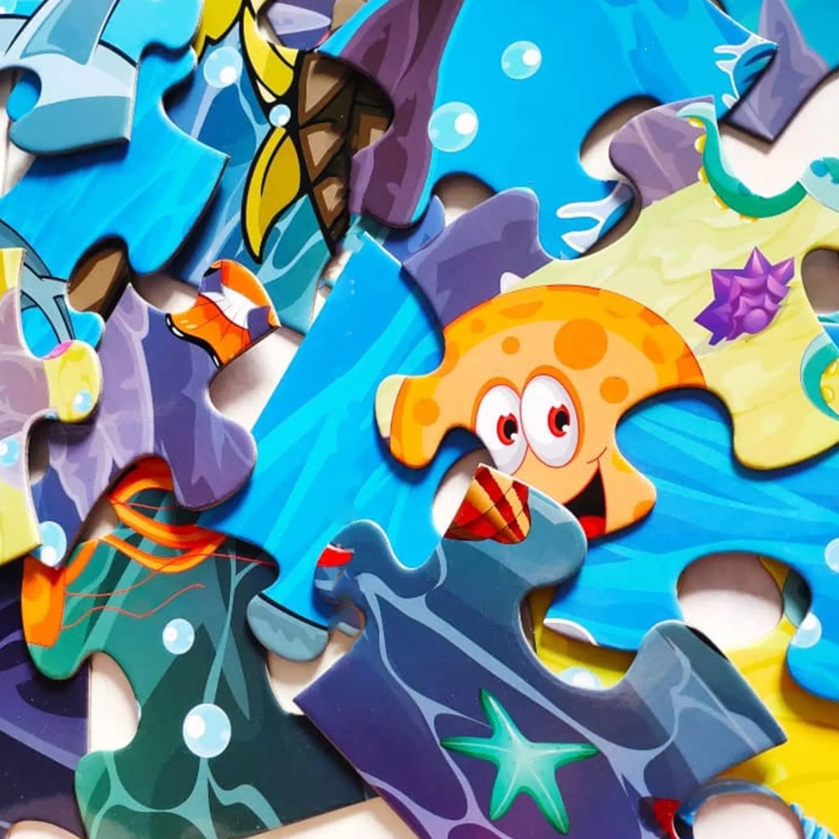 48 Pcs Jumbo Under Water World Floor Jigsaw Puzzles