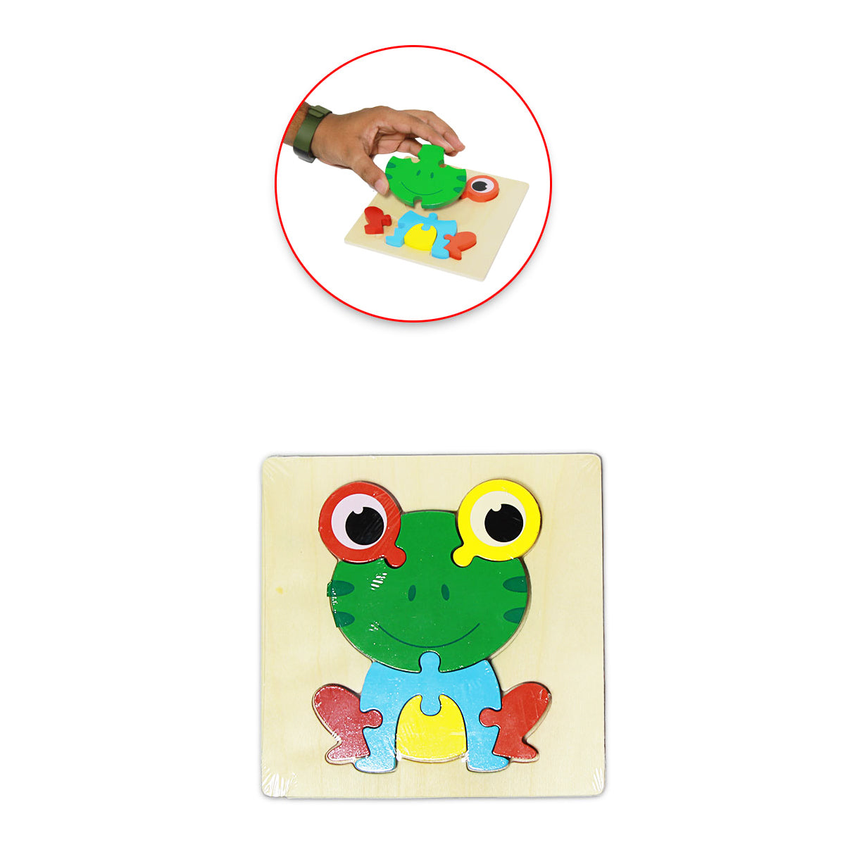 Wooden Jigsaw Puzzle - Puzzle Board