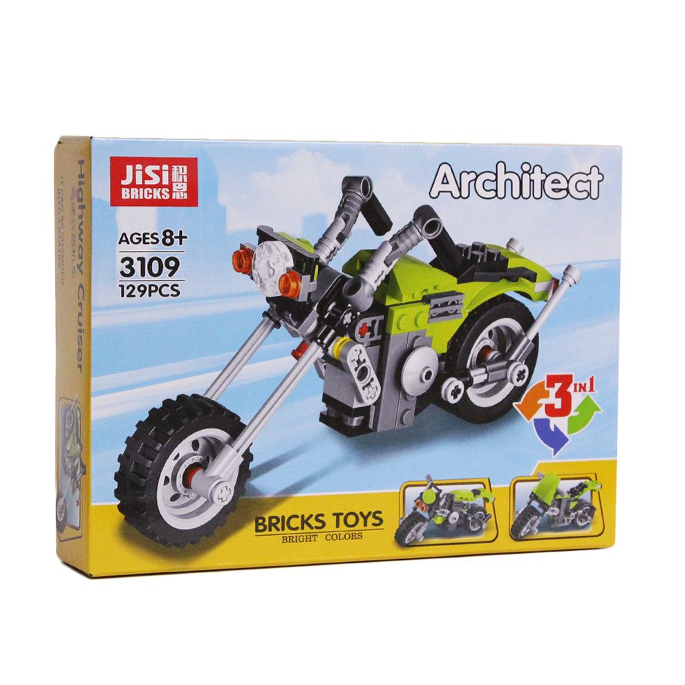 Decool Architect Highway Cruiser Building Blocks - 3109