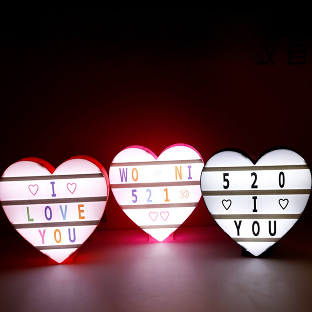 Customize LED Message Light Box