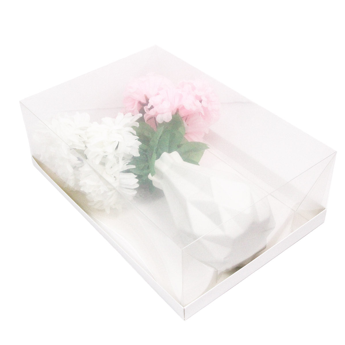 Transparent Heighted Rectangle Shape PVC Lid Multi Purpose Cake or Gift Box
