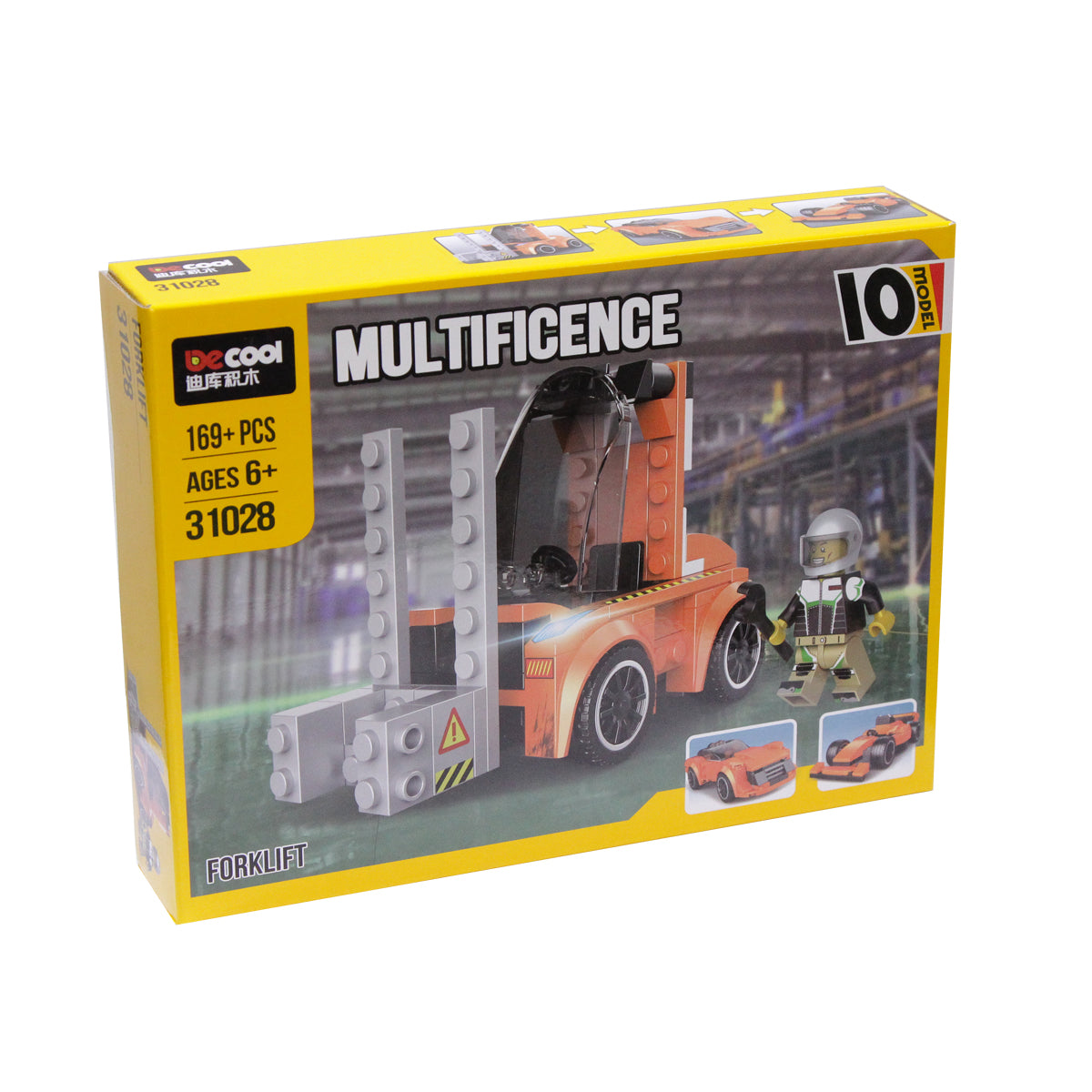 Decool Multificence Forklift Bricks Toys - 31028