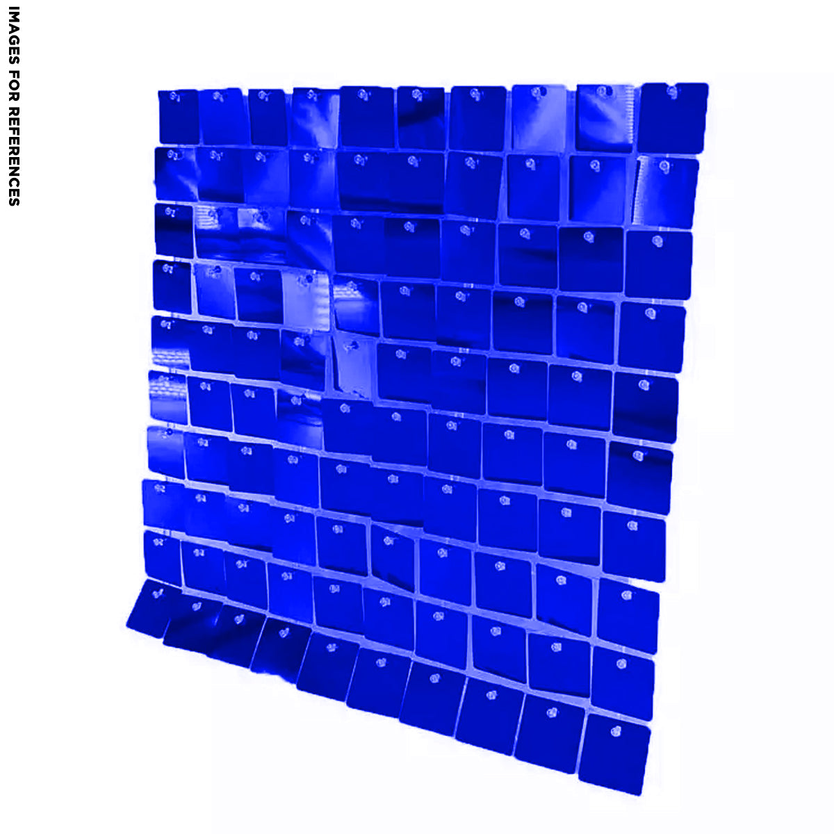 Shimmer Wall Panels - Royal Blue