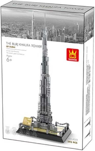 Burj Khalifa Construction Building Blocks Set - 4222