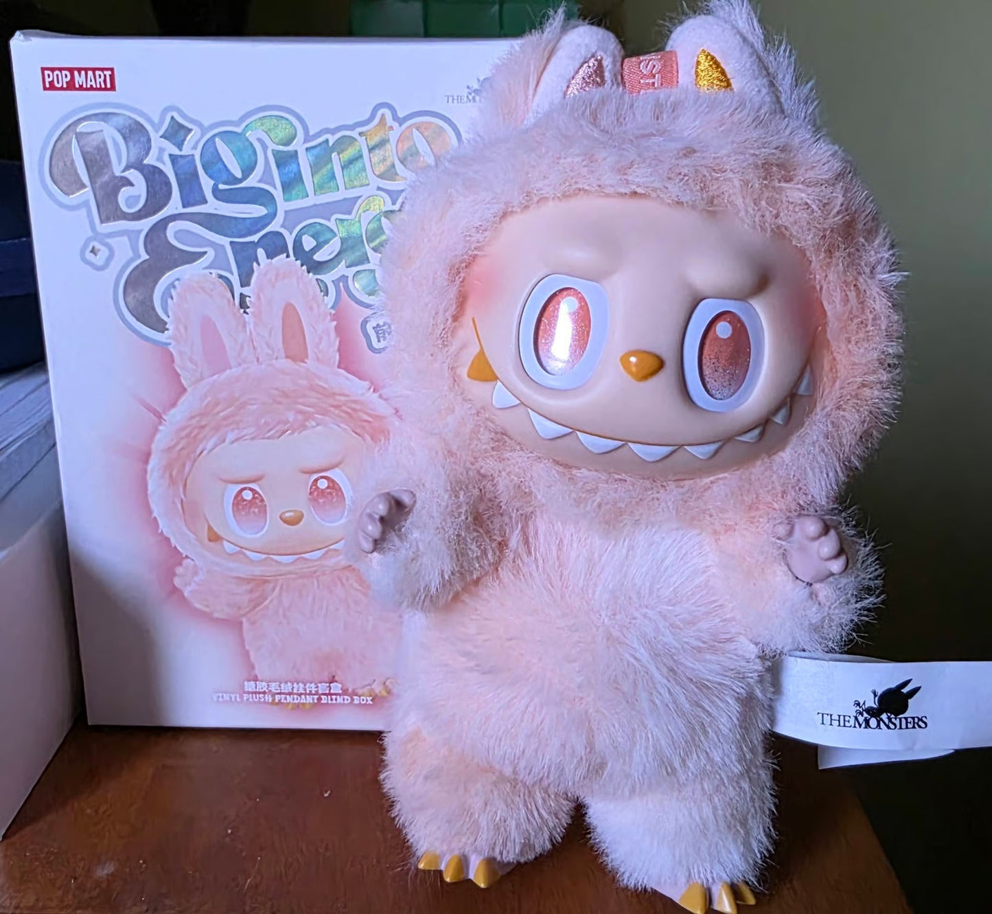 The Monsters Big into Energy Series, Blind Box Figures, Random Design Action Figures Collectible Toys Home Decorations, Single Box