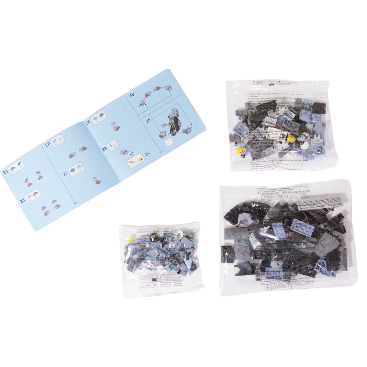 Decool Building Blocks Bricks Divine Beast Mount Marsh Frog Creator Light Brick - 20027