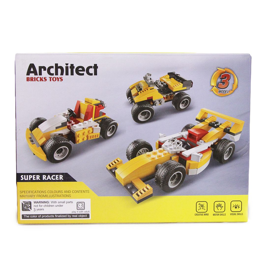 Decool Architect Super Race Building Blocks - 3106