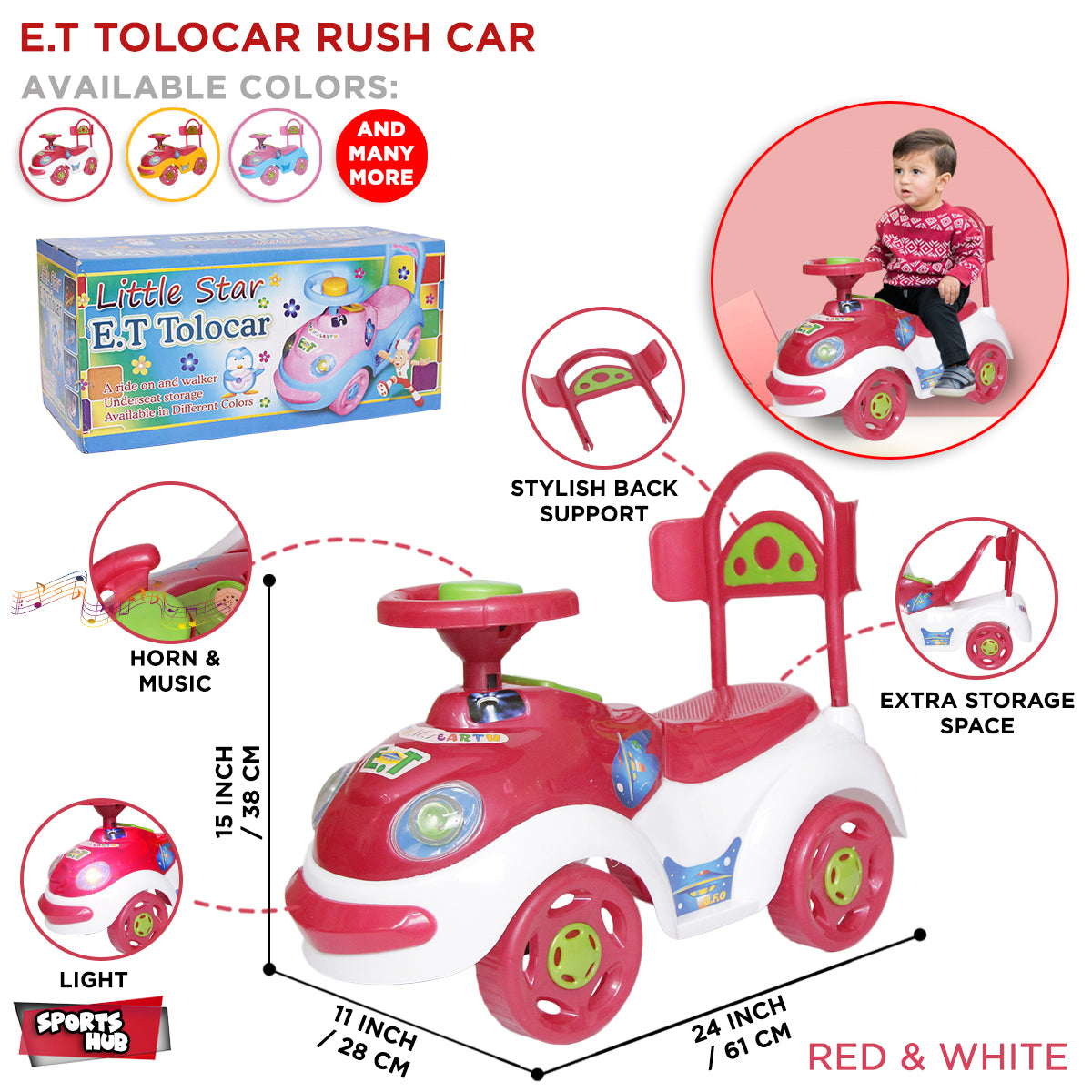 Tolo Rush Push Car