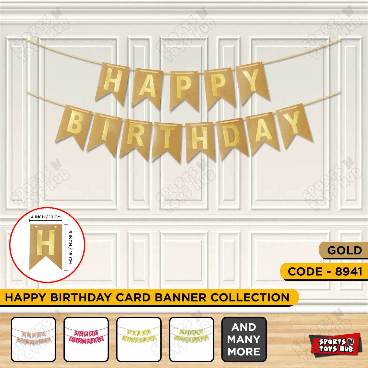 Happy Birthday Card Banner Collection