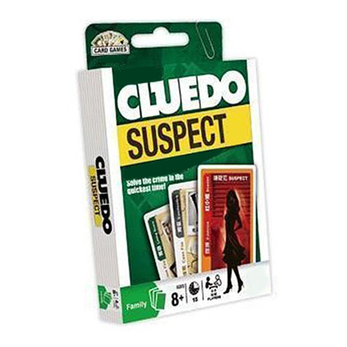 Cluedo Suspect Card Game