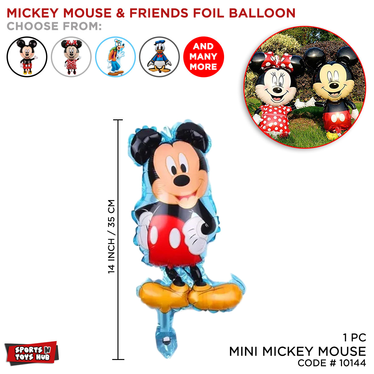 M-i-c-ky Foil Balloon Collection