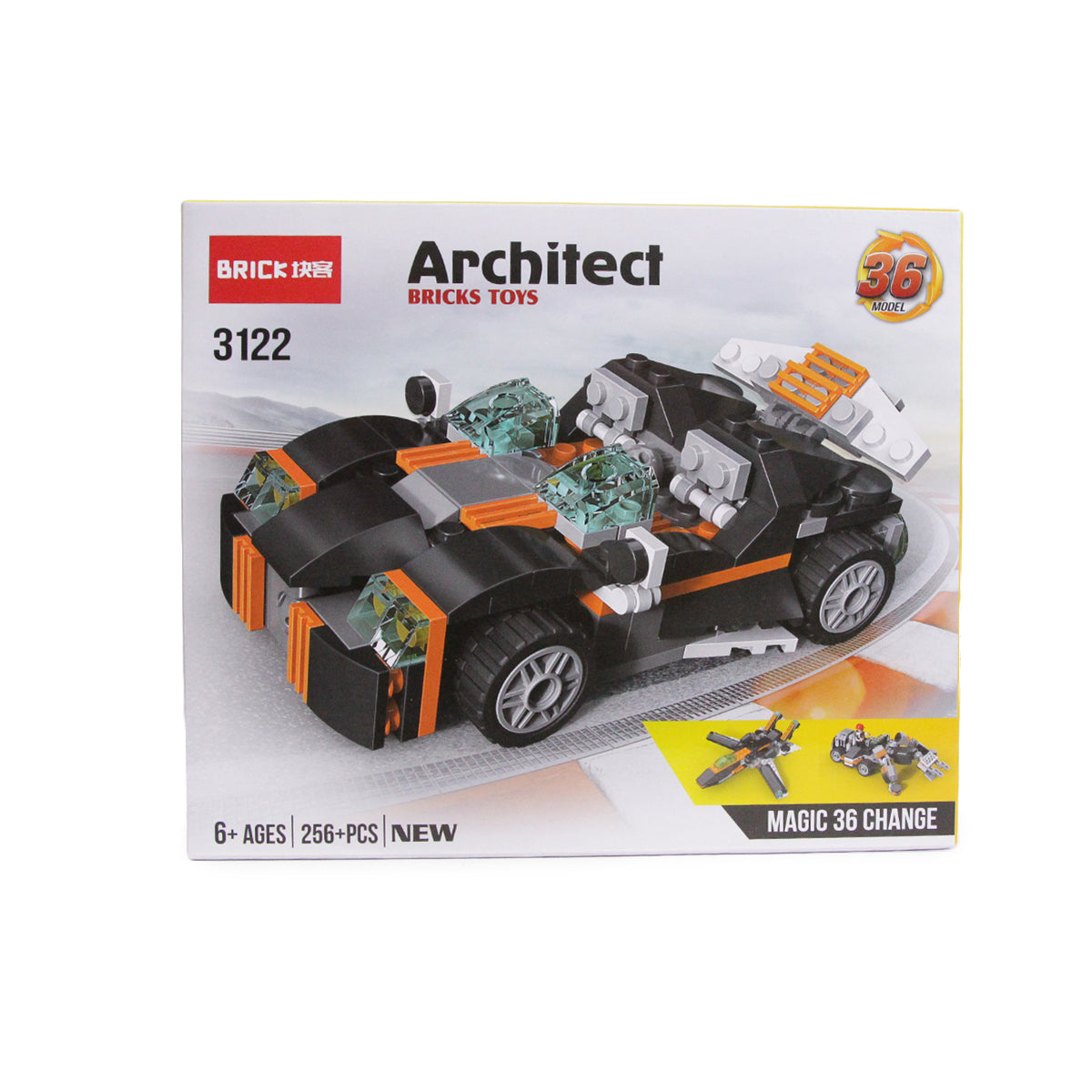 Decool Architect 36 in 1 Magic 36 Change Building Blocks For Kids