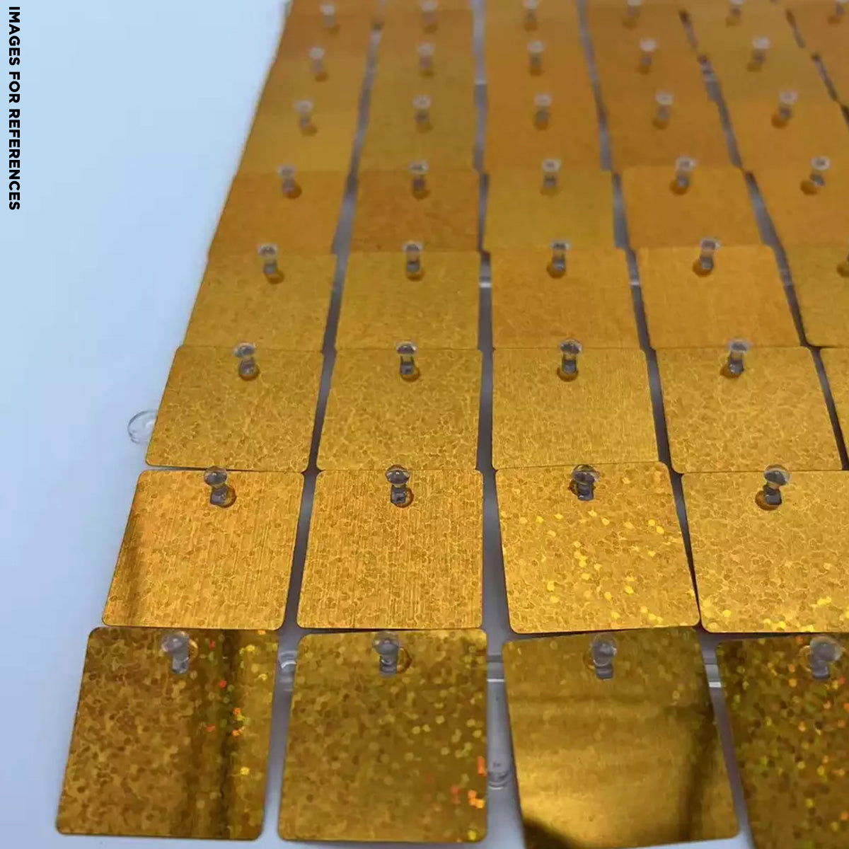 Shimmer Wall Panels - Glitter Gold