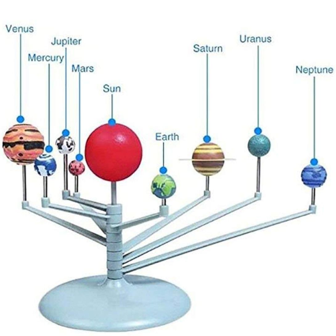 Solar System Planetarium DIY Glow In The Dark Astronomy Planet Model STEM Learning Educational Toys