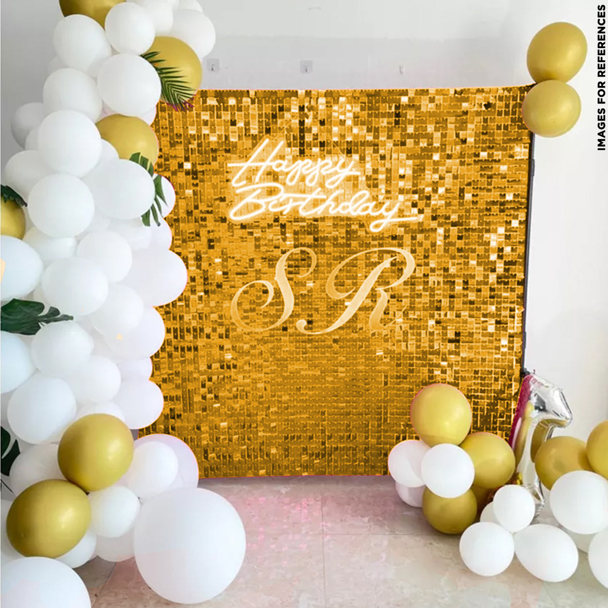 Shimmer Wall Panels - Gold