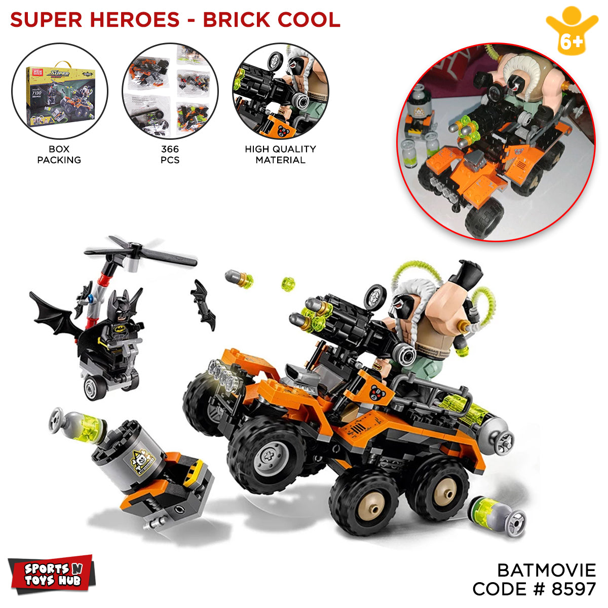 Decool Super Hero Batmovie Attack Building Blocks,Technique Jisi Bricks Block Engineering Toy