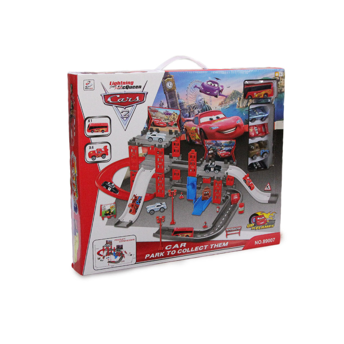 Super Racing McQueen Racing Tracks, Dual Race Car Super Loop Race Set