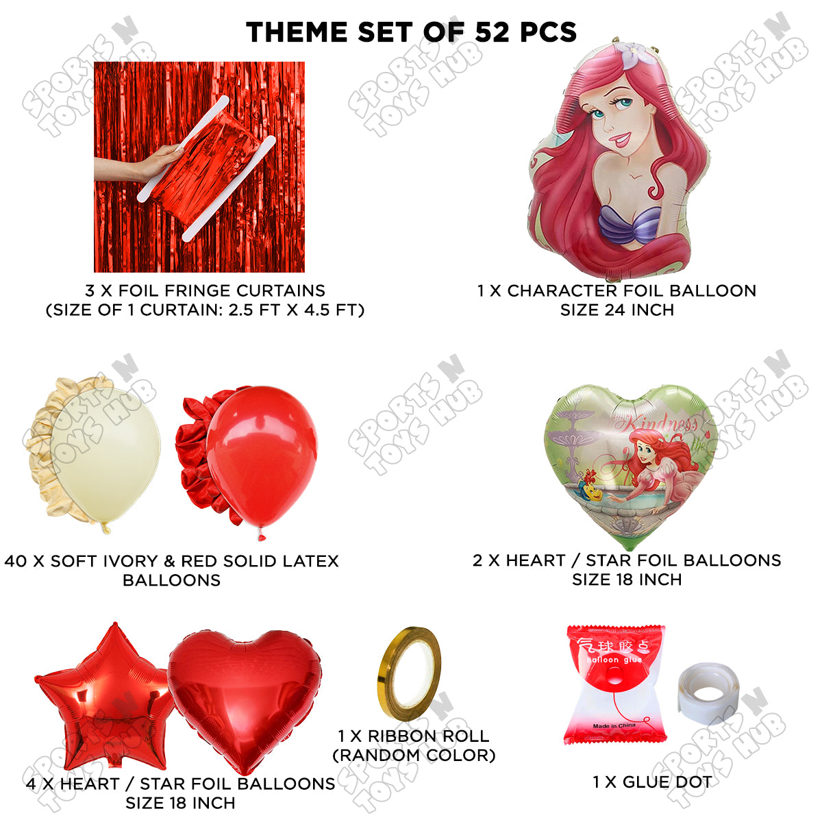 @riel Face Foil Balloon Theme Collection