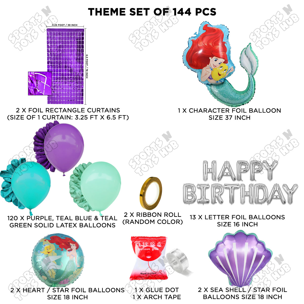 @riel Foil Letter Arch Theme Collection