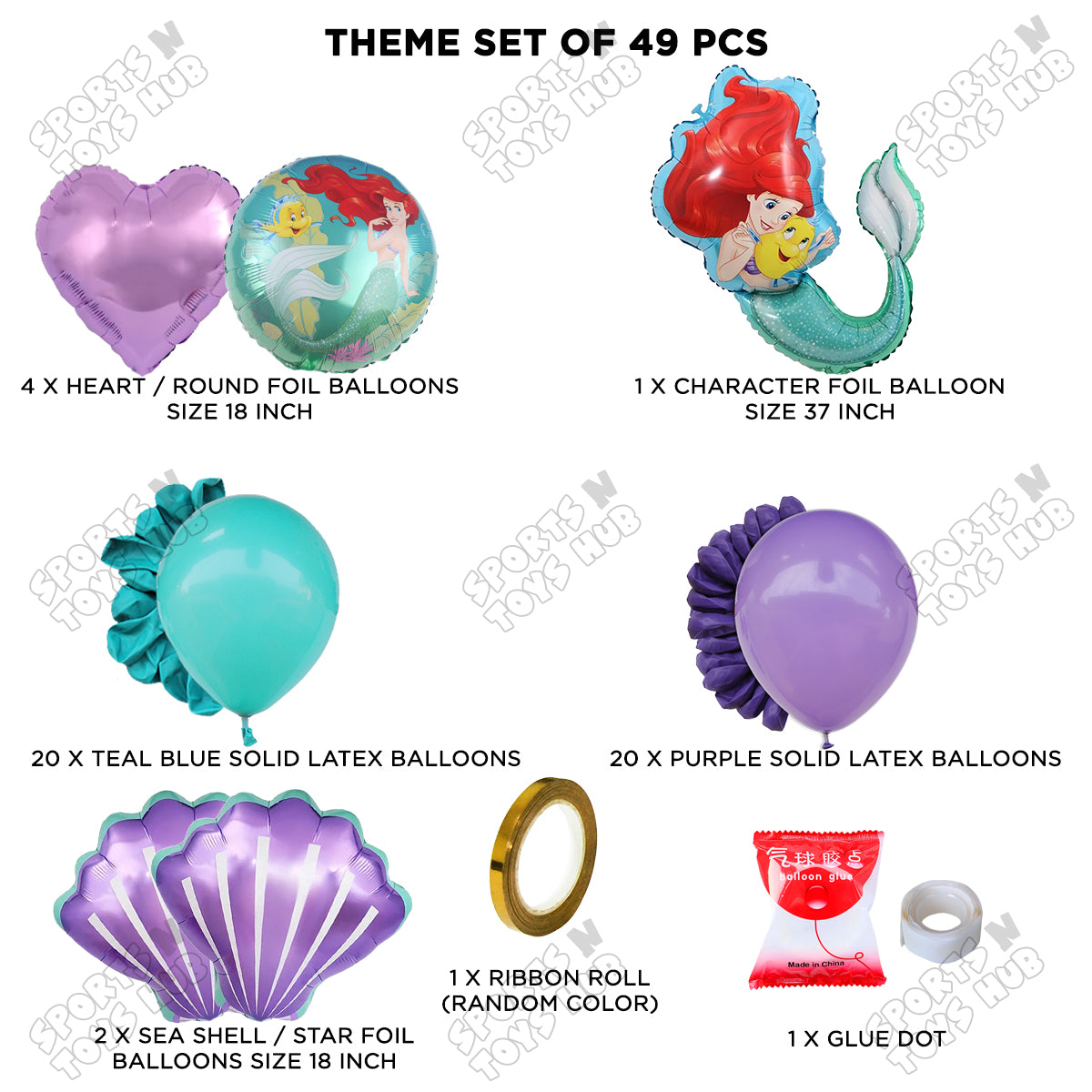 @riel Foil Balloon Theme Collection