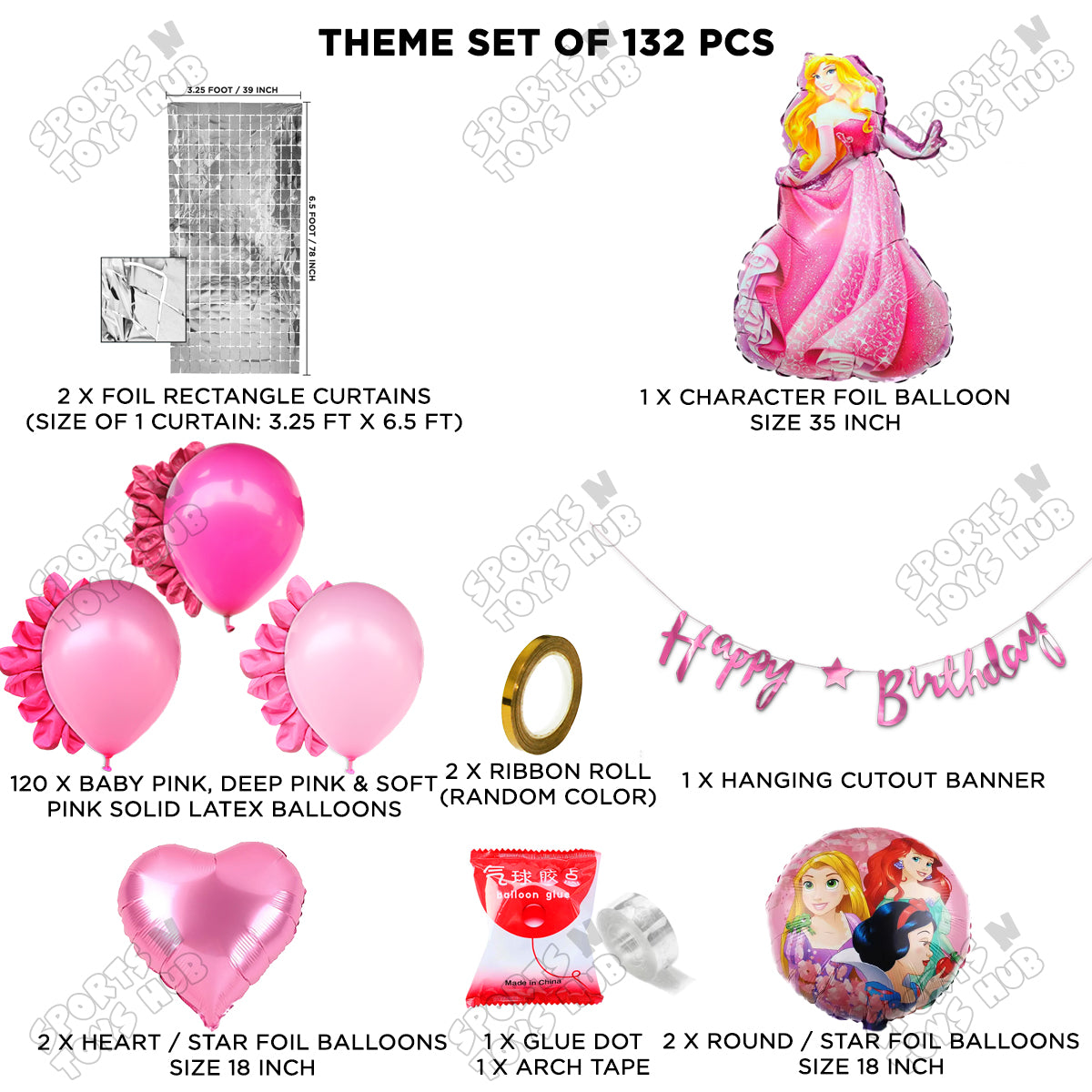 Sleeping Be@uty Cursive Banner Arch Theme Collection