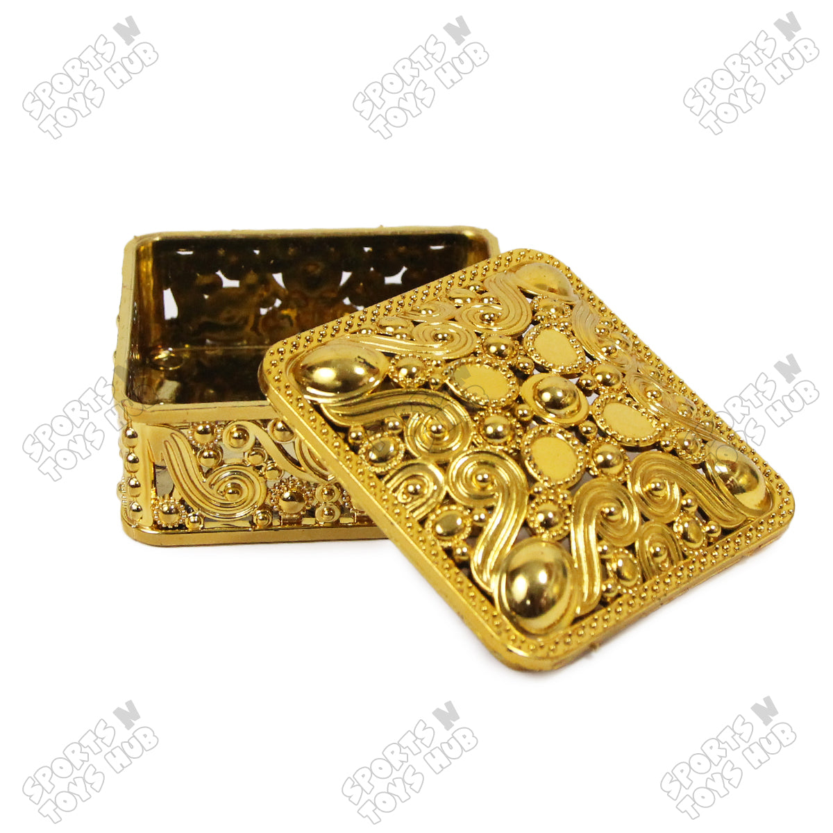 Plastic Square Shape Favor Gift Bid Box - Pack 12