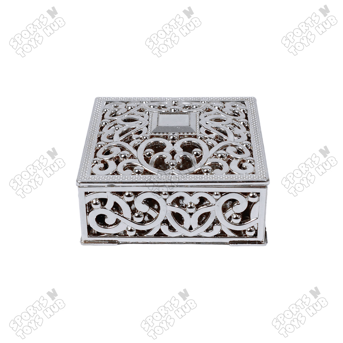 Plastic Hollow Style Favor Candy Plastic Gift Box - Pack 12