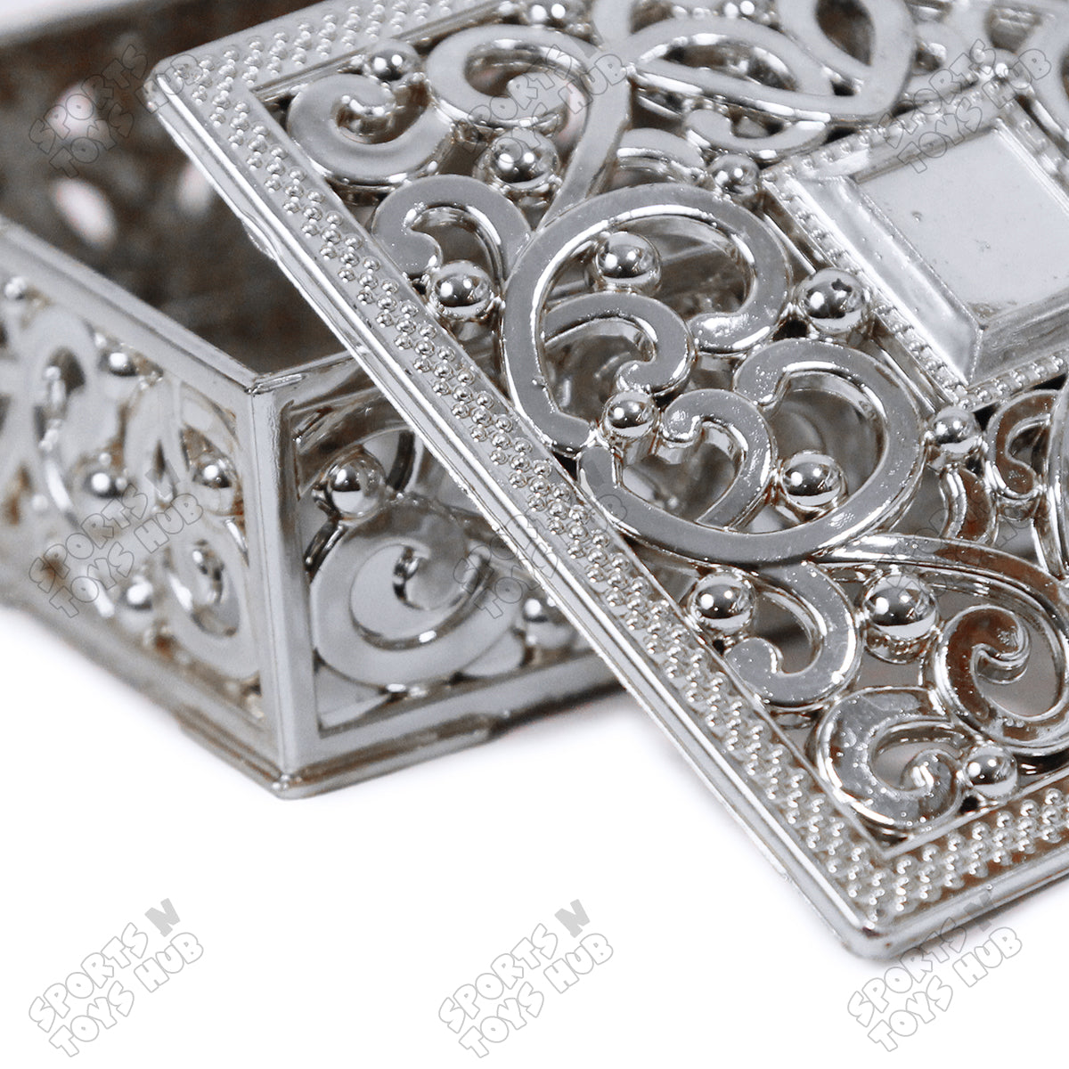 Plastic Hollow Style Favor Candy Plastic Gift Box - Pack 12