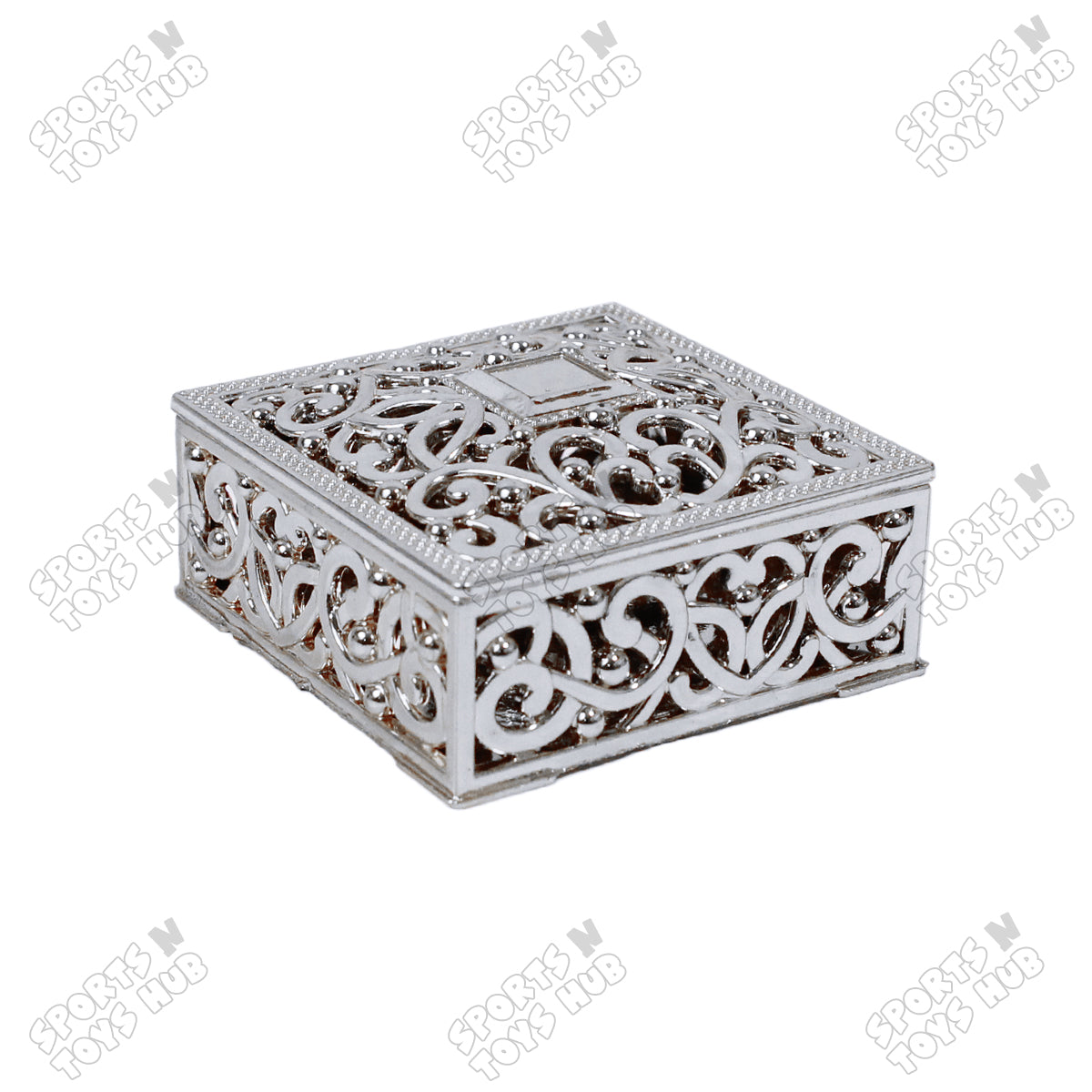 Plastic Hollow Style Favor Candy Plastic Gift Box - Pack 12