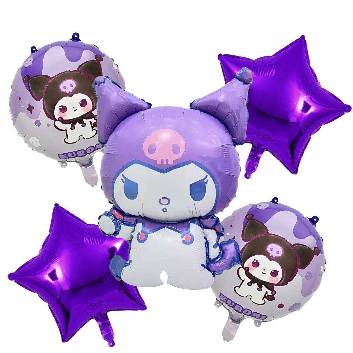 Sanrio Kuromi Foil Balloon Set