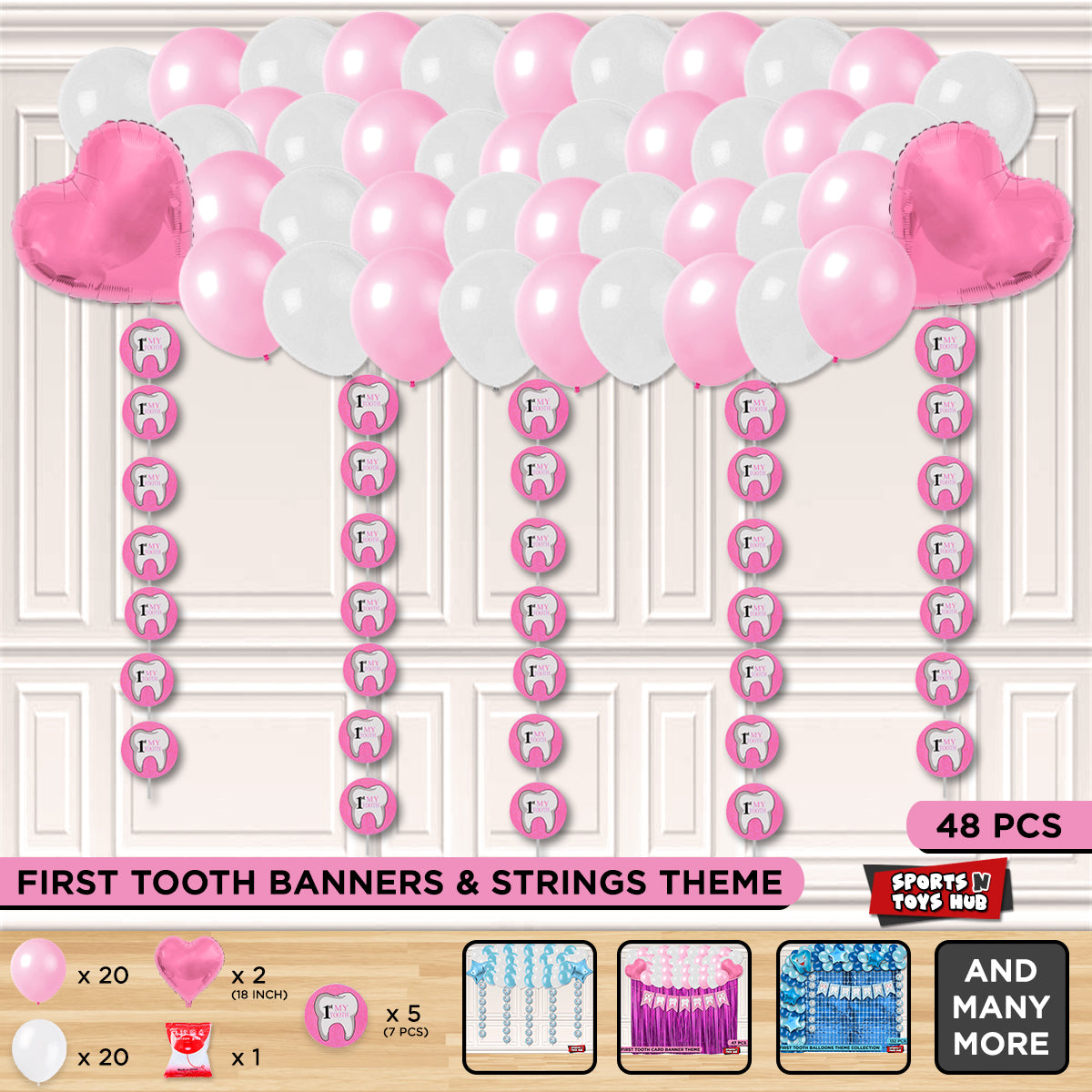 First Tooth Strings Theme Without Curtain