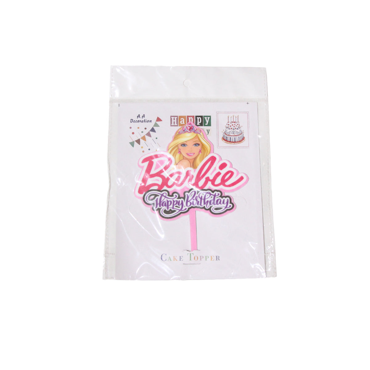 B-a-r-b-i-e Cake Topper Collection