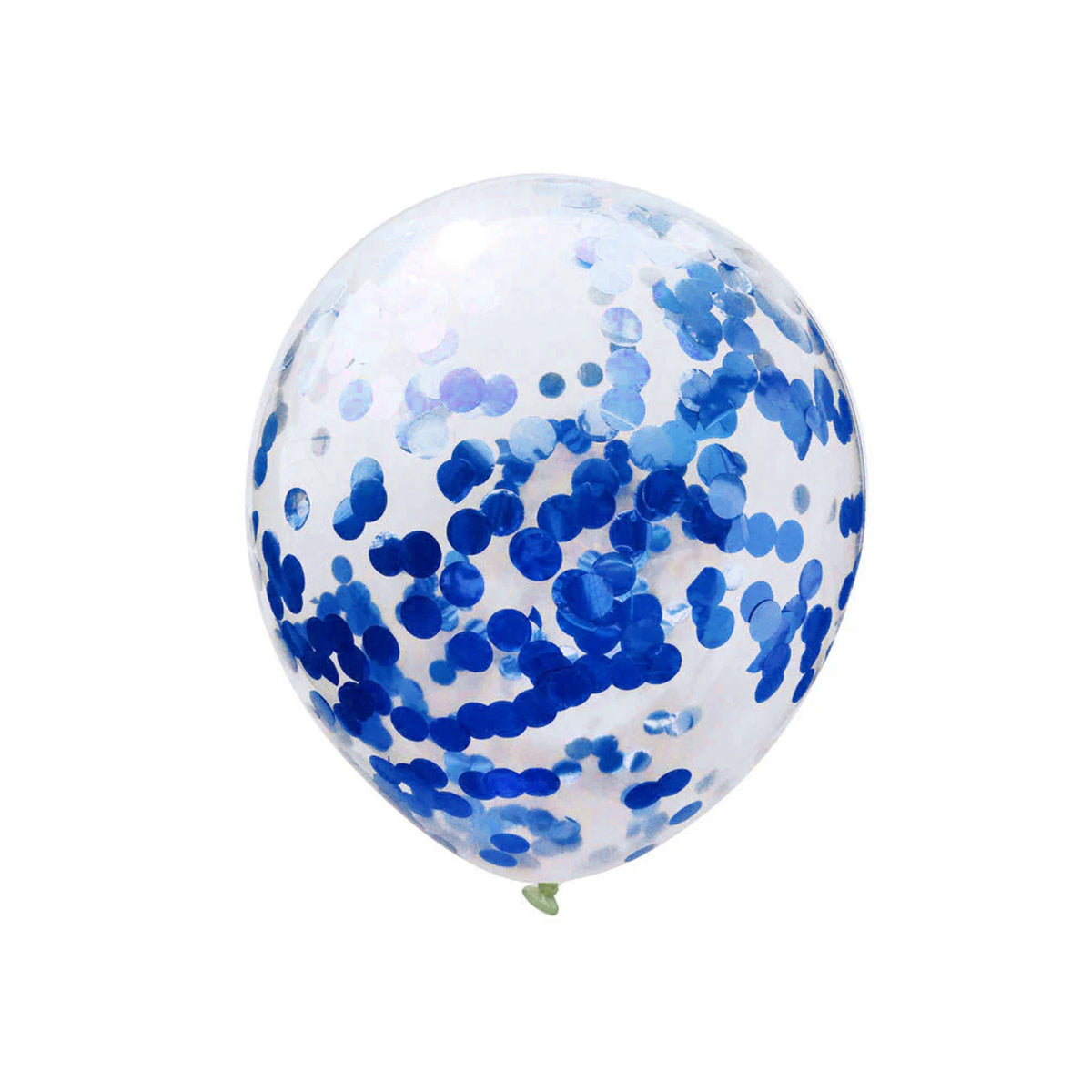 Confetti Transparent Balloons - Pack Of 10