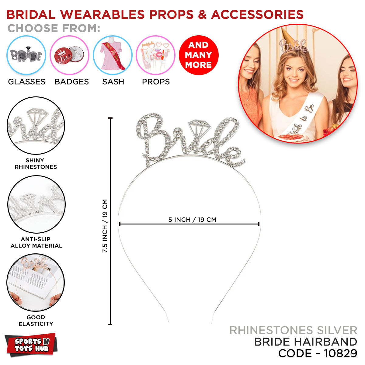 Bride Hairband Collection